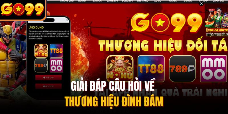 Giải đáp câu hỏi về thương hiệu đình đám
